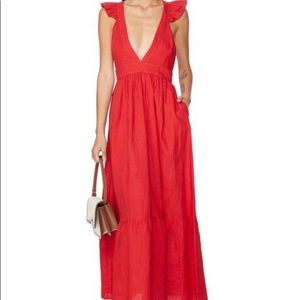 New Carolina K Crossback Maxi Dress